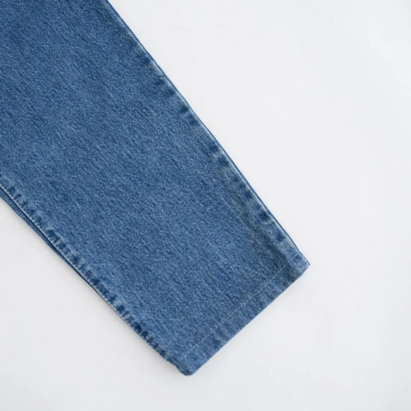 Vintage 80's Number One Trussardi Tapered Leg High Waisted Denim Mom Jeans 30 - Picture 4 of 15